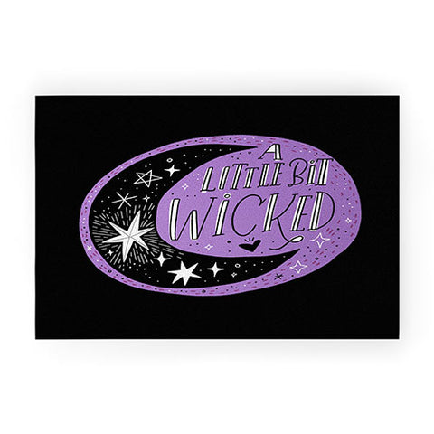 CynthiaF A Little Bit Wicked Welcome Mat