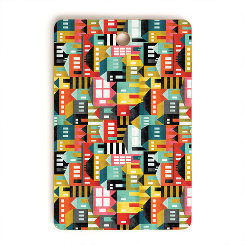 CynthiaF Bauhouses Cutting Board Rectangle