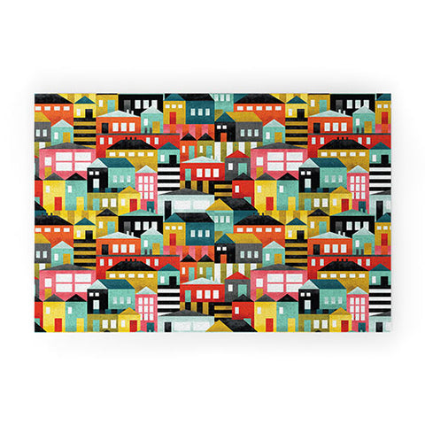 CynthiaF Bauhouses Welcome Mat