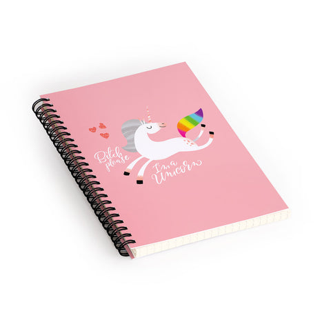 CynthiaF Bitch Please Im a Unicorn Spiral Notebook