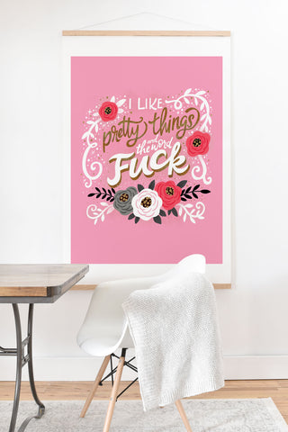 CynthiaF I Like Pretty Things Art Print And Hanger