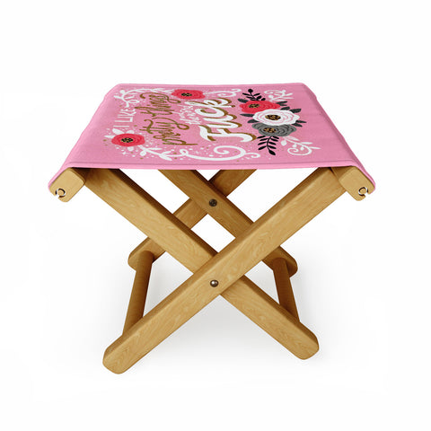 CynthiaF I Like Pretty Things Folding Stool