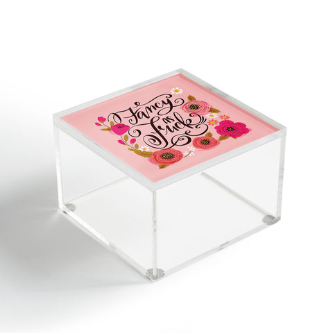 CynthiaF Pretty Sweary Fancy as Fuck Acrylic Box