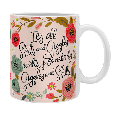 CynthiaF Pretty Sweary Shits n Giggles Coffee Mug