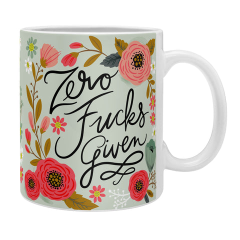 CynthiaF Pretty Sweary Zero Fs Given Coffee Mug