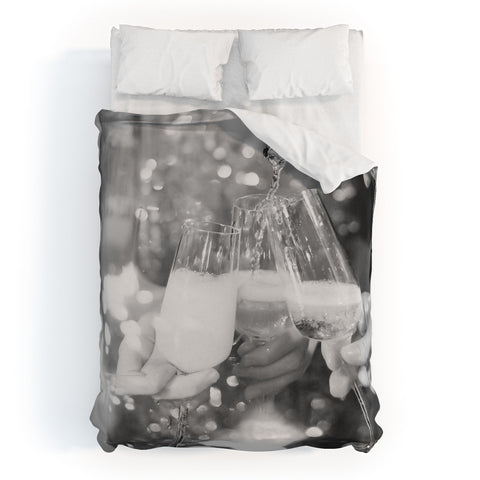 Dagmar Pels Cheers New Years Eve Party Duvet Cover
