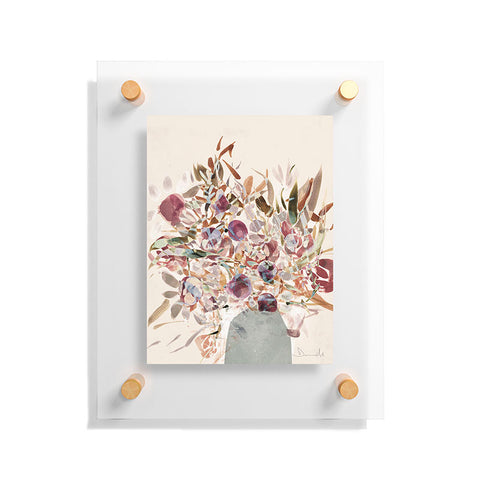 Dan Hobday Art Blooms 1 Floating Acrylic Print