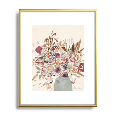 Dan Hobday Art Blooms 1 Metal Framed Art Print