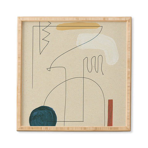 Dan Hobday Art Boho Desert Framed Wall Art