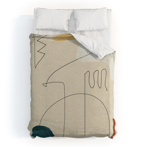 Dan Hobday Art Boho Desert Duvet Cover