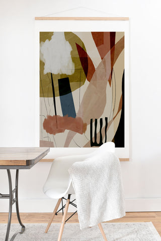 Dan Hobday Art Collage 1 Art Print And Hanger