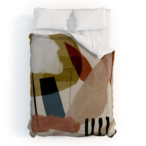 Dan Hobday Art Collage 1 Duvet Cover