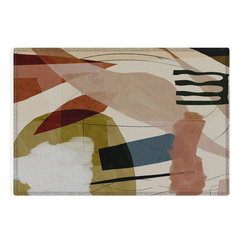 Dan Hobday Art Collage 1 Outdoor Rug