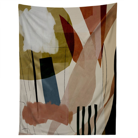 Dan Hobday Art Collage 1 Tapestry