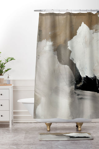 Dan Hobday Art Dolomite Shower Curtain And Mat