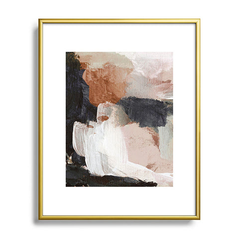 Dan Hobday Art Earthly Abstract Metal Framed Art Print