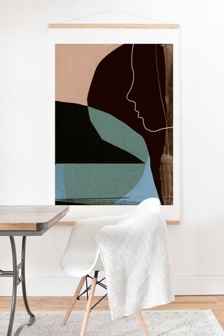 Dan Hobday Art Evening 3 Art Print And Hanger