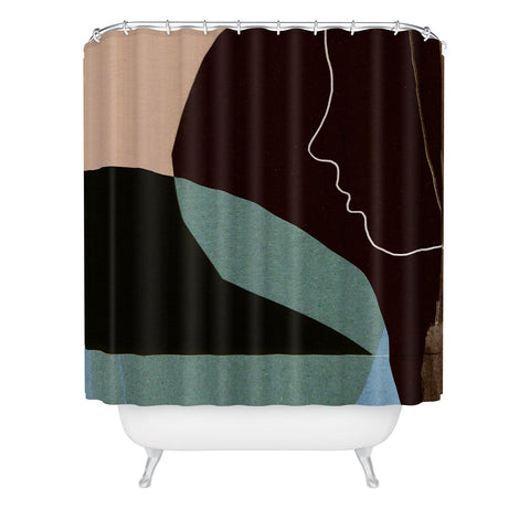 Dan Hobday Art Evening 3 Shower Curtain