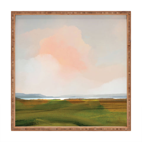 Dan Hobday Art Exe View Square Tray