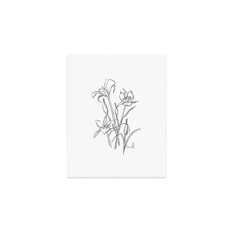 Dan Hobday Art Floral 01 Art Print