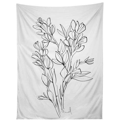 Dan Hobday Art Floral 02 Tapestry