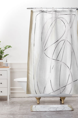 Dan Hobday Art Format Shower Curtain And Mat