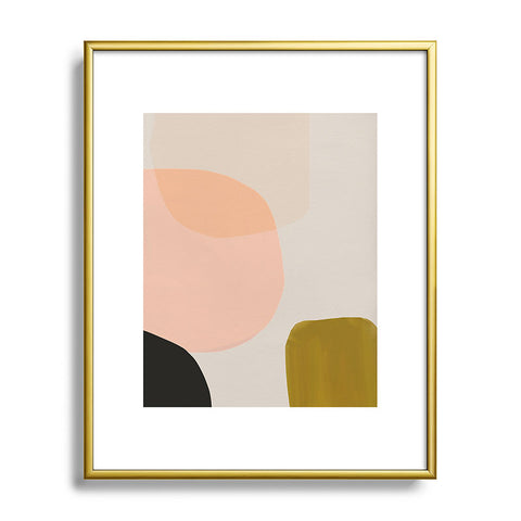 Dan Hobday Art Gloop Metal Framed Art Print