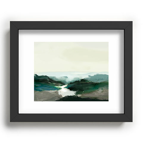 Dan Hobday Art Highland View Recessed Framing Rectangle