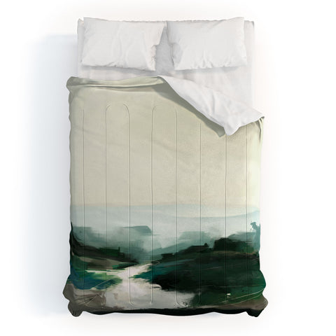 Dan Hobday Art Highland View Comforter