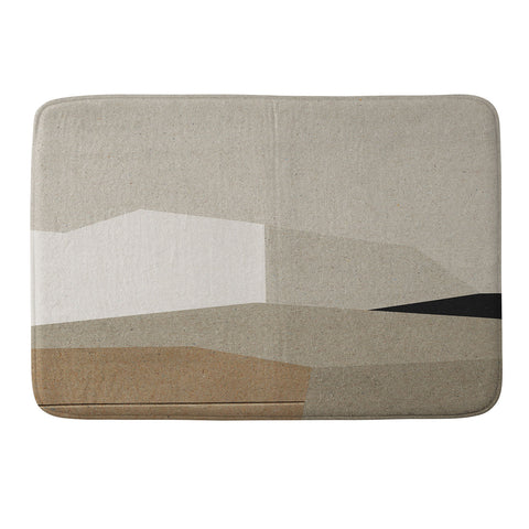 Dan Hobday Art Homeland Memory Foam Bath Mat