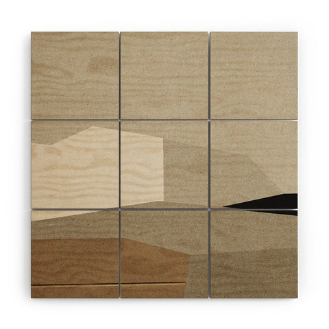 Dan Hobday Art Homeland Wood Wall Mural