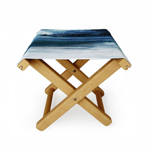 Dan Hobday Art Indigo 1 Folding Stool