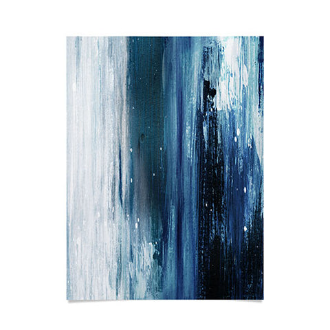 Dan Hobday Art Indigo 1 Poster