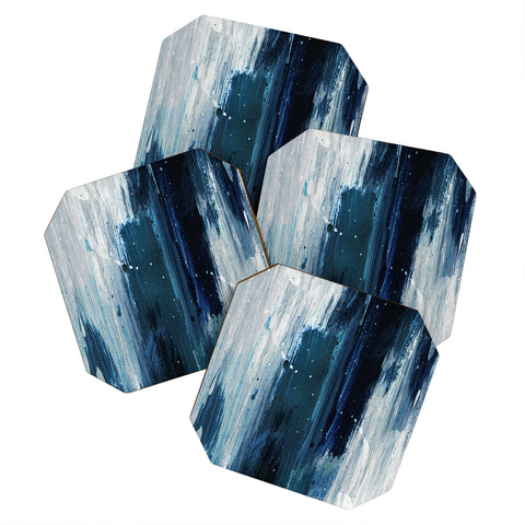 Dan Hobday Art Indigo 2 Coaster Set