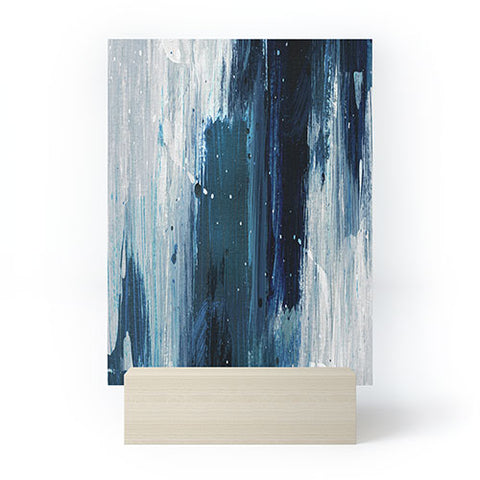 Dan Hobday Art Indigo 2 Mini Art Print