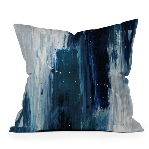 Dan Hobday Art Indigo 2 Throw Pillow