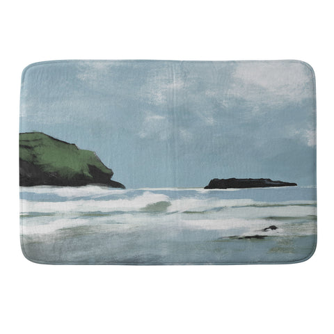 Dan Hobday Art Kernow Memory Foam Bath Mat