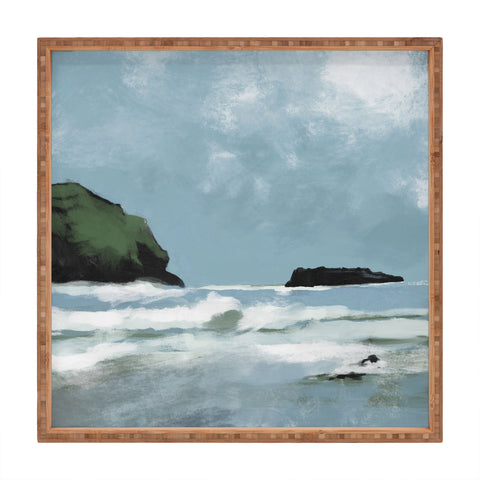 Dan Hobday Art Kernow Square Tray