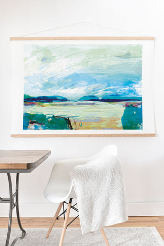 Dan Hobday Art Land Art Print And Hanger