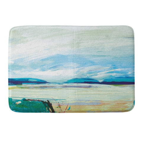 Dan Hobday Art Land Memory Foam Bath Mat