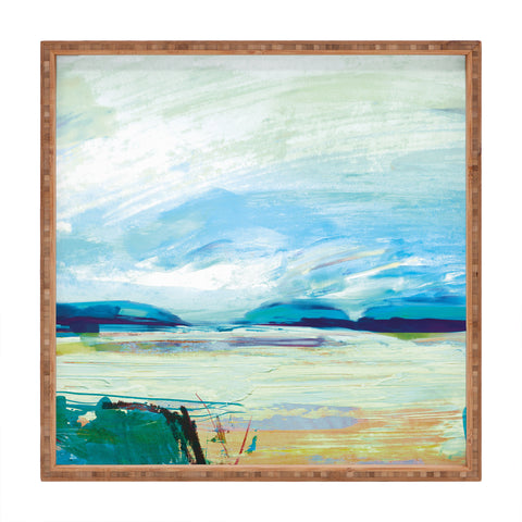 Dan Hobday Art Land Square Tray