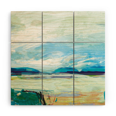 Dan Hobday Art Land Wood Wall Mural