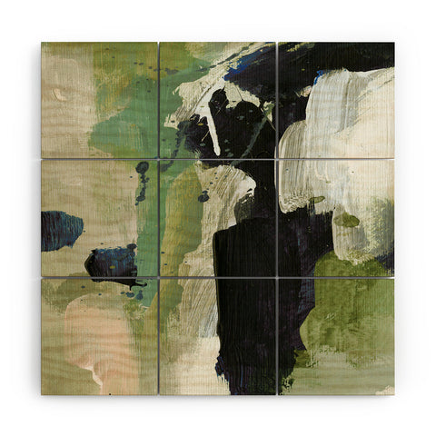 Dan Hobday Art Lush 2 Wood Wall Mural