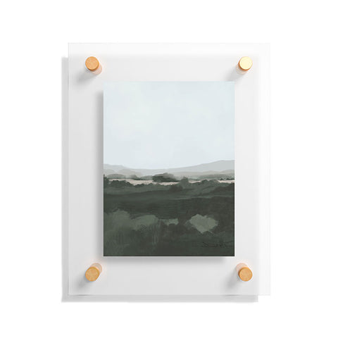 Dan Hobday Art Meadows I Floating Acrylic Print