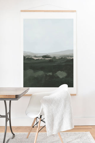 Dan Hobday Art Meadows I Art Print And Hanger
