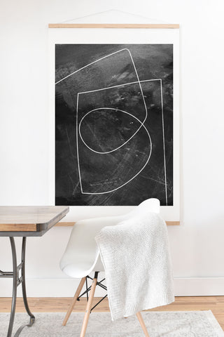 Dan Hobday Art Minimal 9 Art Print And Hanger