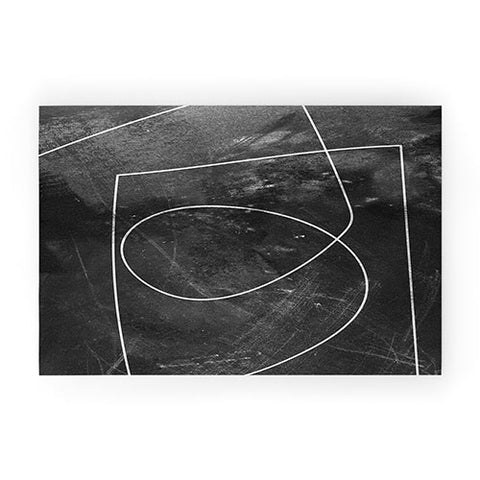 Dan Hobday Art Minimal 9 Welcome Mat