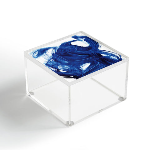 Dan Hobday Art Navy Brush Acrylic Box