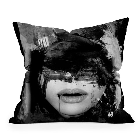 Dan Hobday Art Night Throw Pillow
