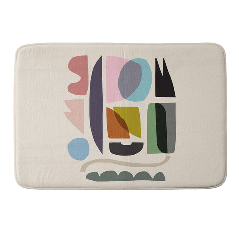 Dan Hobday Art Nord 5 Memory Foam Bath Mat